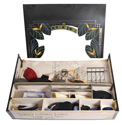 Sophisticated Ladies Cotton Club Model Pieces. Tony Walton (British, 1934-2022). Sophisticated 