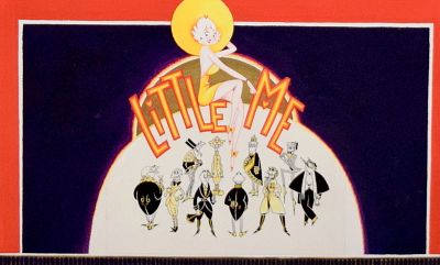 Little Me Original Show Scrim Artwork. Tony Walton (British, 1934-2022). Little Me. Original 