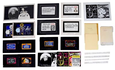 Little Me Set Design Original Artwork, Notes. Tony Walton (British, 1934-2022). Little Me. Group 