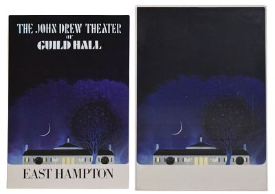 John Drew Theater of Guild Hall Poster Art. Tony Walton (British, 1934-2022). The John Drew 
