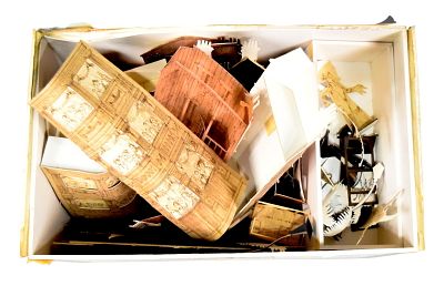 Chaplin Set Model Pieces. Tony Walton (British, 1934-2022). Chaplin. Group of set model pieces. 