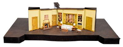 The Real Thing Set Model. Tony Walton (British, 1934-2022). The Real Thing. Set model, mixed 
