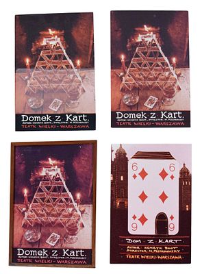 The Real Thing House of Cards Posters. Tony Walton (British, 1934-2022). The Real Thing. 4 