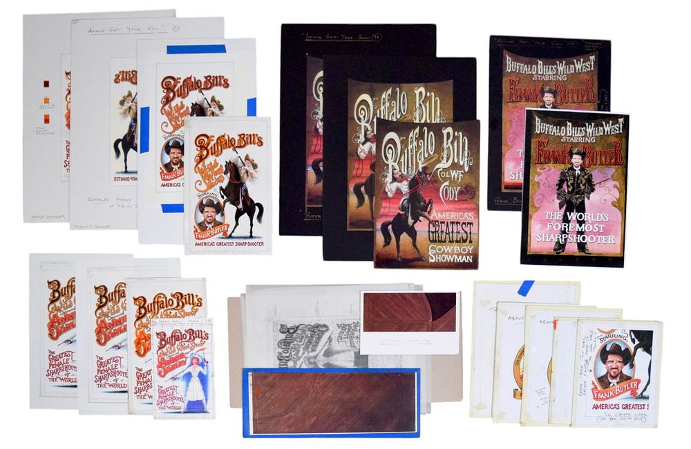 Lot 544: Annie Get Your Gun Poster / Banner Art & Prints