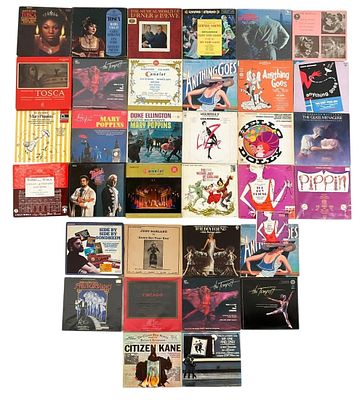 Group of 35 Records Various Productions. Group of 35 records for various productions, most shows 