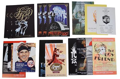 18 Theater & Ballet Posters, Prints. Group of 18 vintage posters, prints and window cards 