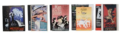10 Theater, Opera & Ballet Posters. Group of 10 vintage 1980s-2000s posters and window cards 