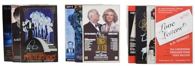 10+ Theater Posters, Ballet, Regional. Group of 10+ vintage posters and window cards 