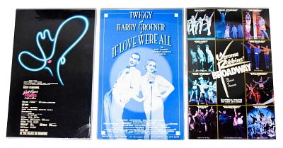 3 Theater Posters If Love Were All, Will Rogers. 3 vintage Broadway and off-Broadway posters. 