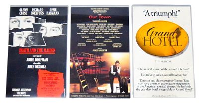 3 Broadway Theater Posters. 3 vintage Broadway posters. All shows Tony Walton worked on. Our 