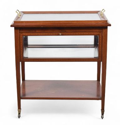 French Bar Cart Kirby, Beard & Co. French bar cart by Kirby, Beard &amp; Co. Removable glass 