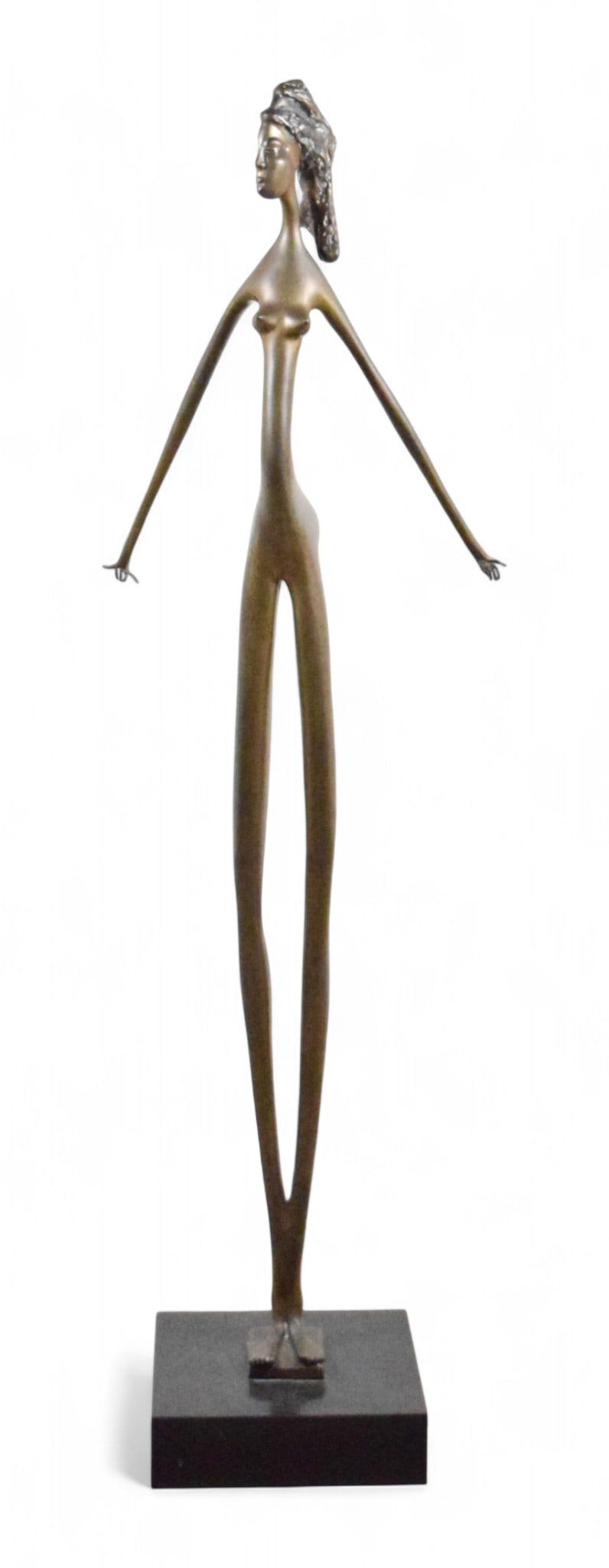 Lot 155: Victor Zaikine Bronze Nude My Space is Nine