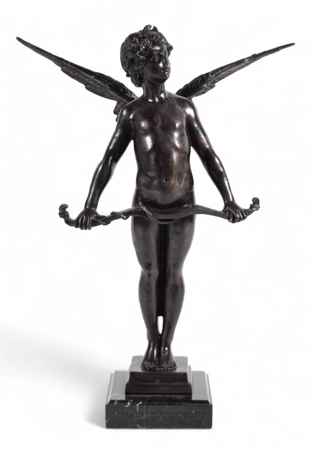 Lot 159: After Auguste Moreau Bronze Cupid Vici