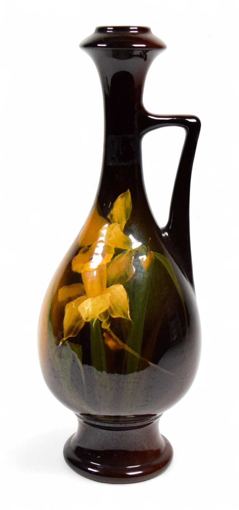 Lot 160: Weller Louwelsa Pottery Ewer Vase