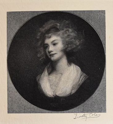Timothy Cole Wood Engraving Parson's Daughter. Timothy Cole (American, 1852-1931), after George 