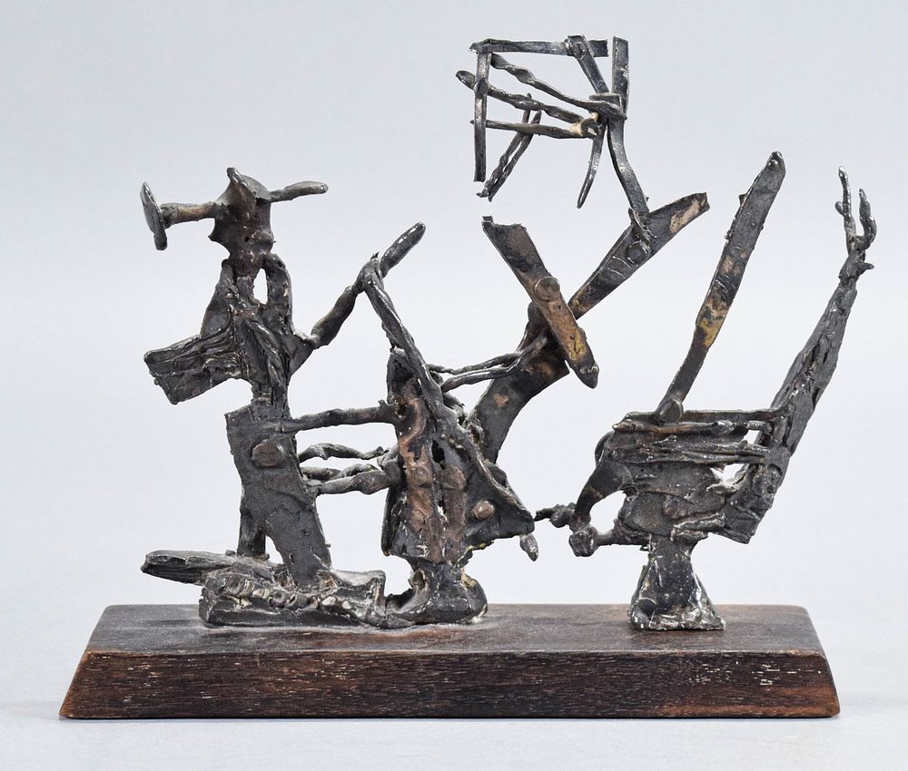 Lot 158: Abstract Expressionist Sculpture Herbert Ferber