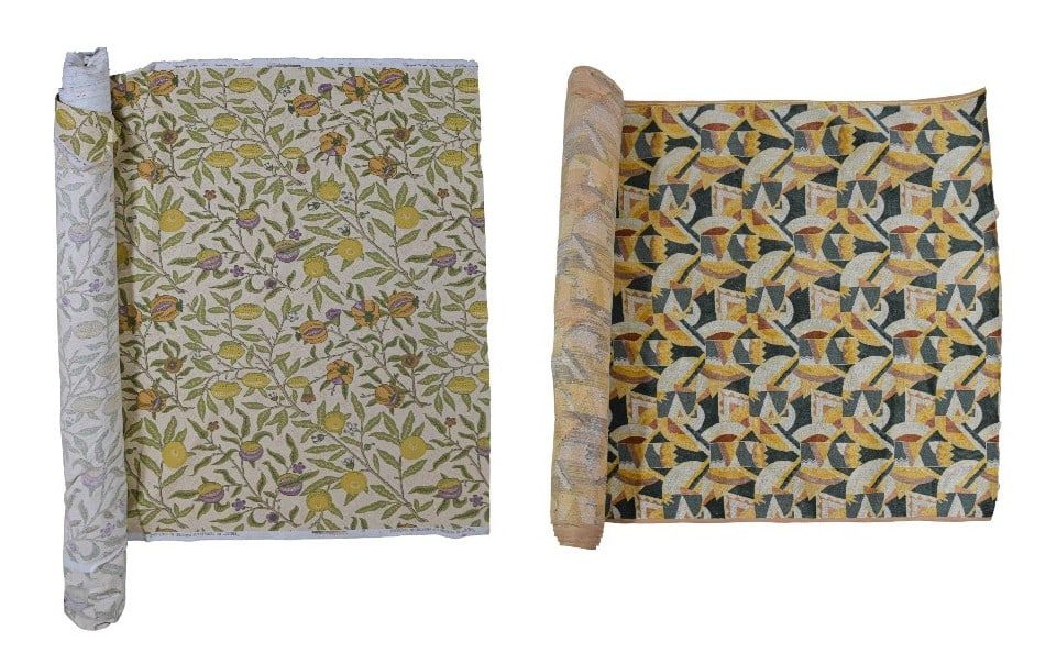 Lot 197: Vintage Fabrics Morris & Co., Clarence House