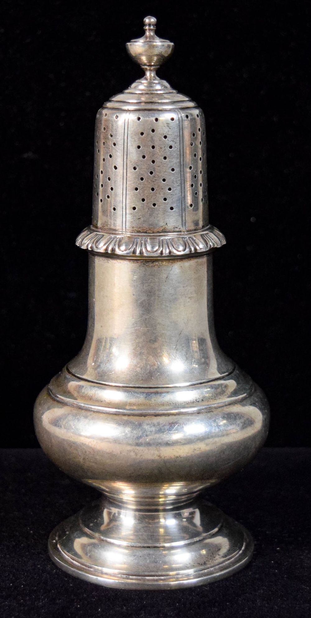 Lot 214: Sterling Silver Muffineer