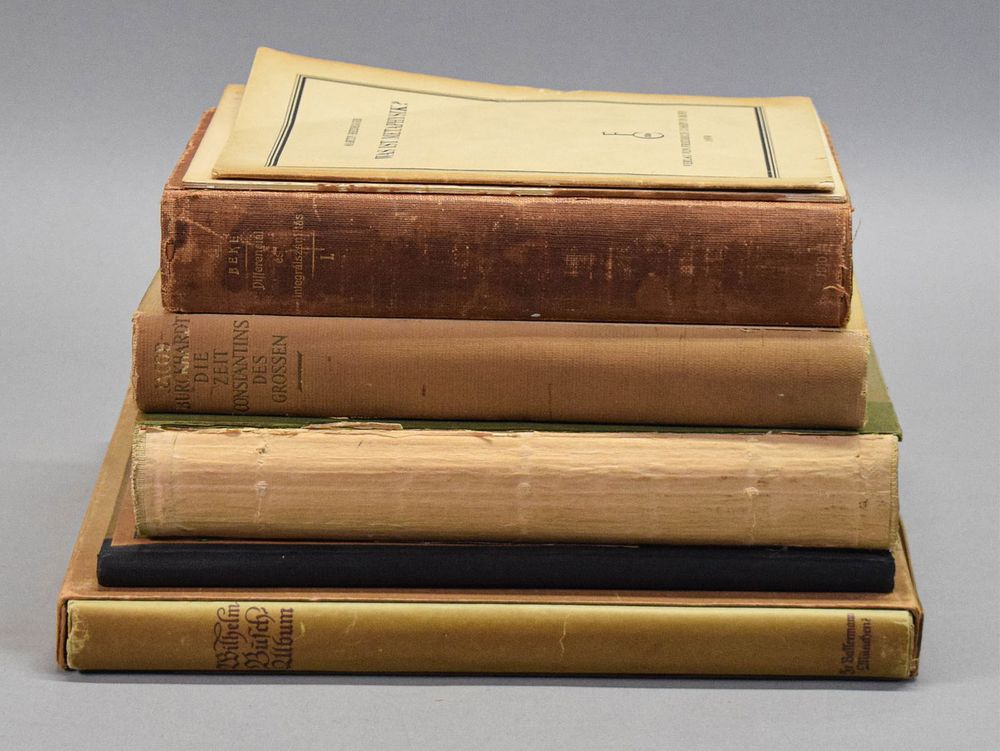 Lot 225: 7 Books German & Hungarian, Math, Fairy Tales