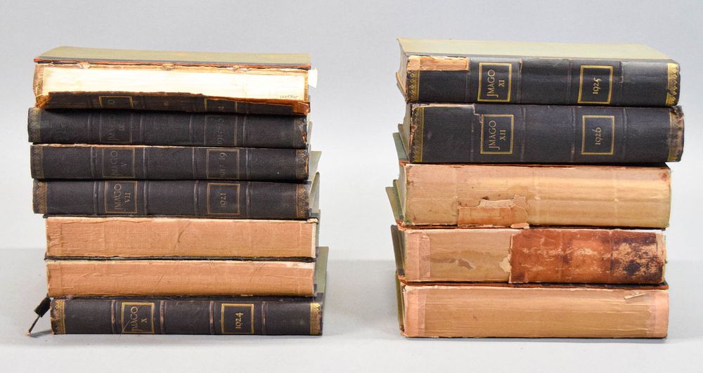 Lot 229: 12 Volumes Imago Freud & Rank 1912-1930