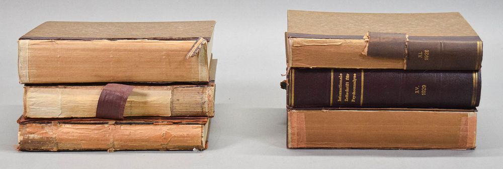 Lot 230: 6 Volumes Freud Journal of Psychoanalysis