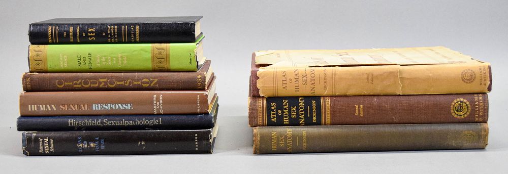 Lot 237: 9 Books on Human Sexuality Masters & Johnson, Mead