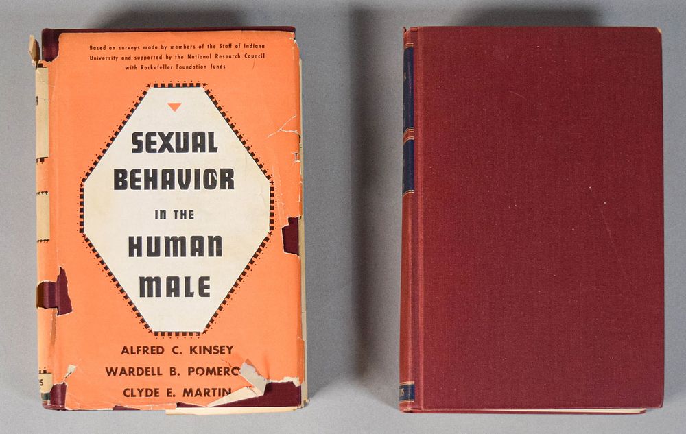 Lot 238: 2 Alfred Kinsey Books Sexual Behavior Male, Female