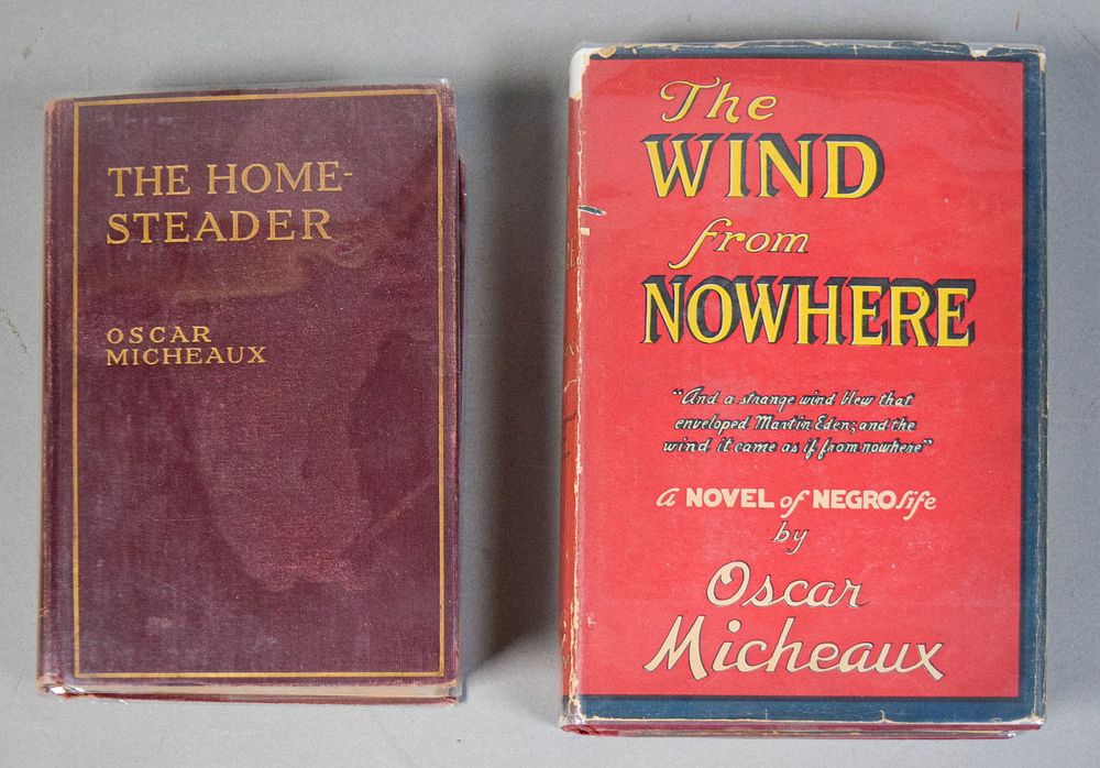 Lot 241: 2 Micheaux First Editions Homesteader, Wind From