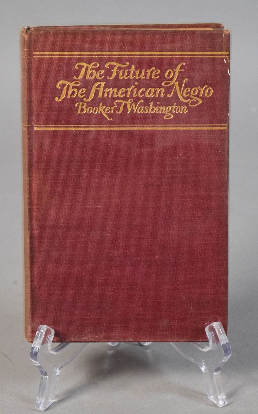 Lot 244: Booker T. Washington Future of The American Signed