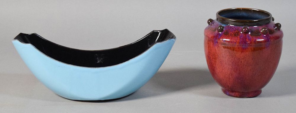Lot 301: 2 Pieces Chinese & Japanese Pottery