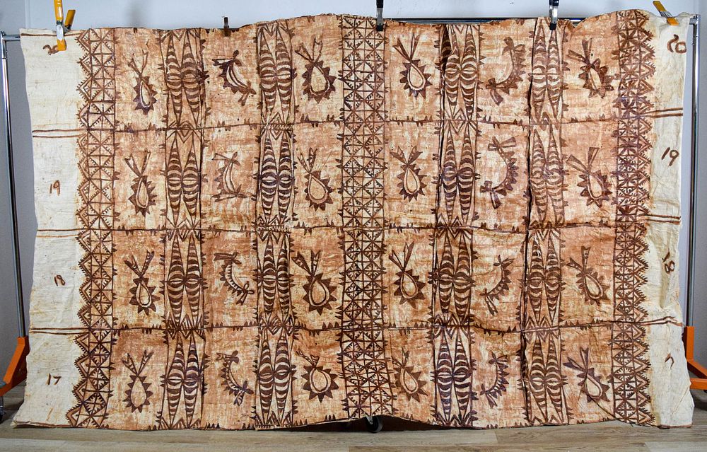 Lot 307: Pacific Island Tapa Cloth