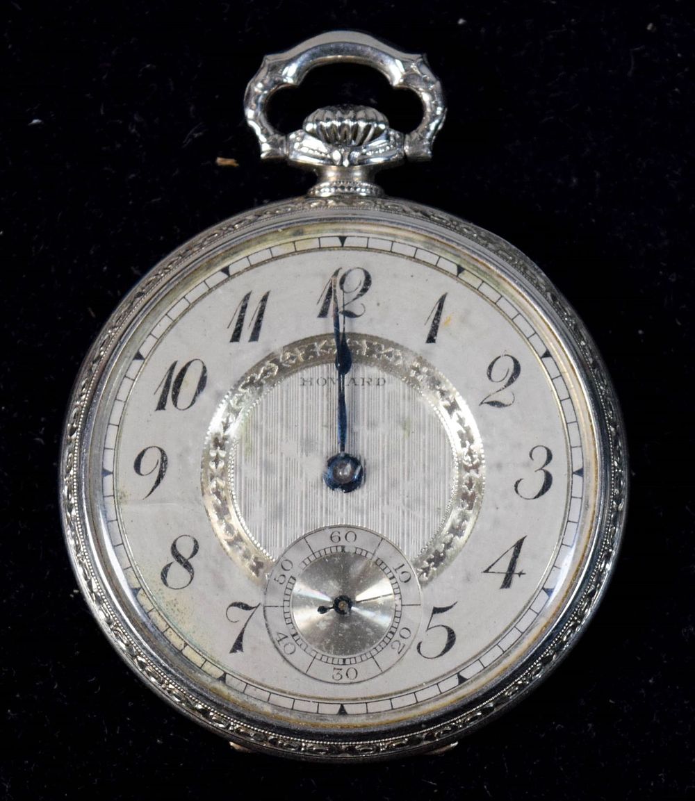 Lot 337: Howard 14k Gold Pocket Watch