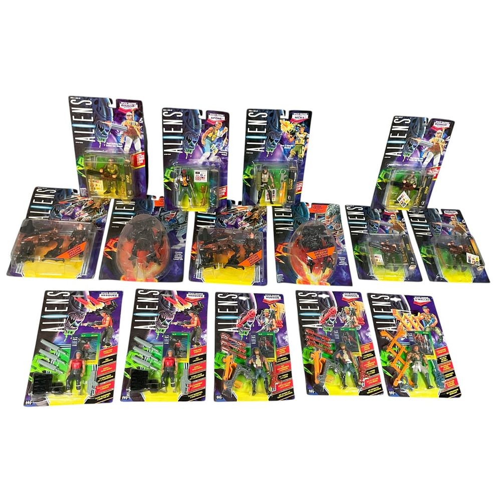 Lot 225: 15 Kenner Aliens Action Figure Collection, c. 1992-1995