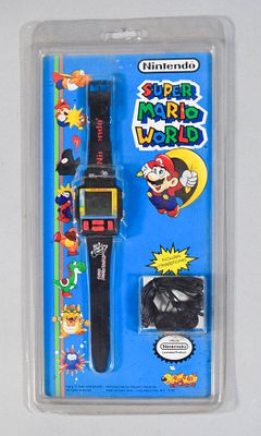 Nelsonic 1991 Nintendo Super Mario World Game Watch. Nintendo Super Mario World Game Watch 