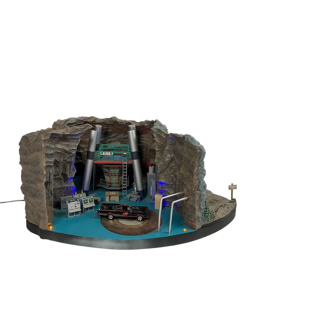 Lot 240: Batman 1966 TV Series Batcave Desktop Sculpture