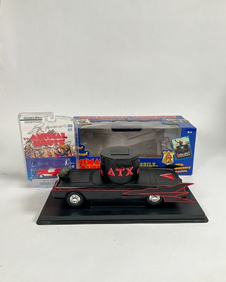 Animal House Death Mobile & Barris Signed Corvette. Two pieces of memorabilia from Animal House 