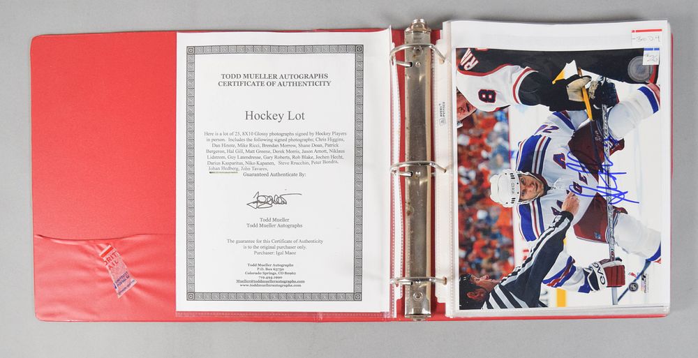 Lot 343: 36 Signed Sports Photographs Incl Willie Mays c. 1990-2010