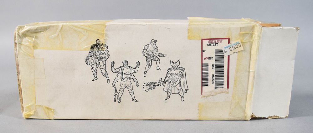 Lot 216: Toy Biz Marvel X-Force Action Figure Mailer Set c. 1992