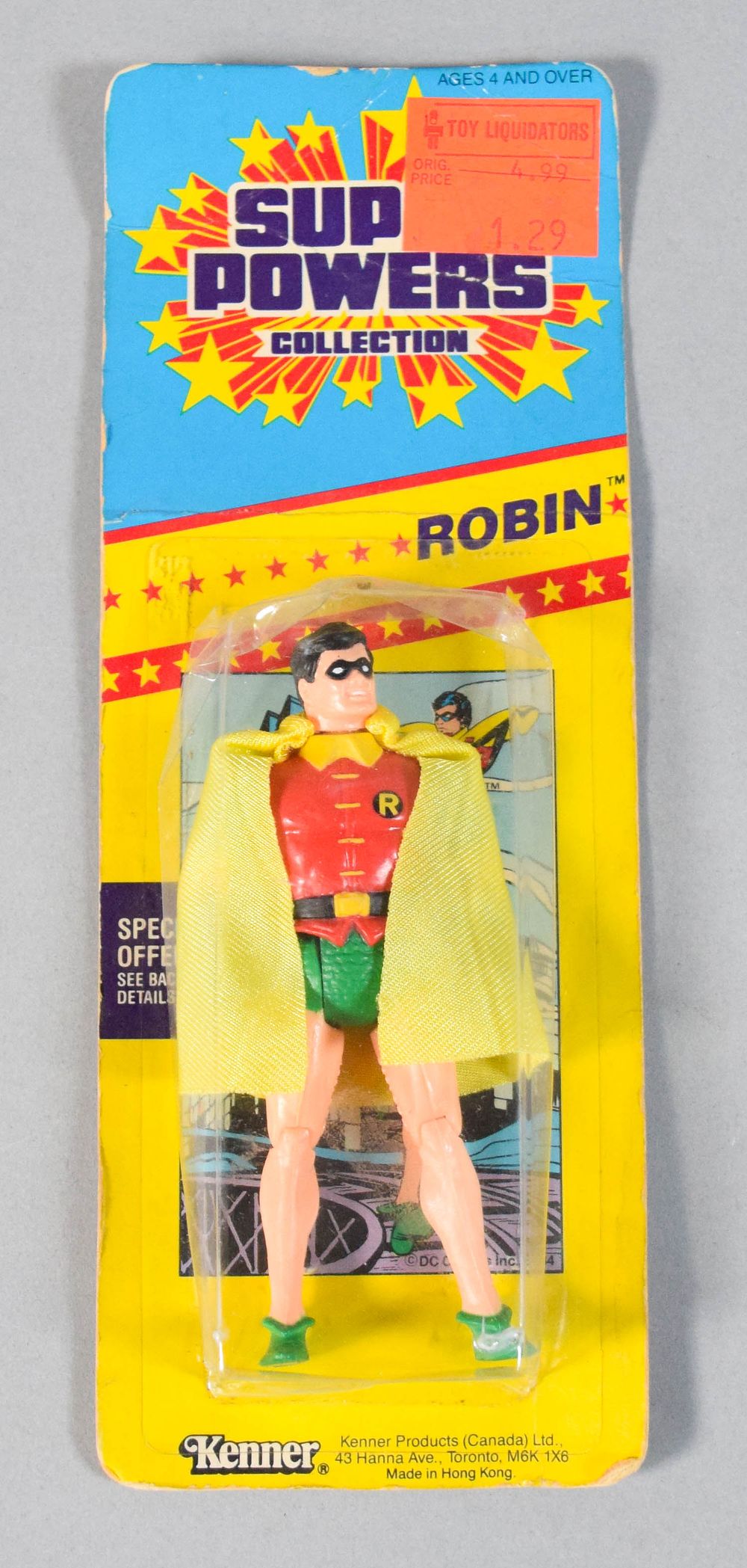 Lot 159: Kenner Super Powers Robin Action Figure 1986