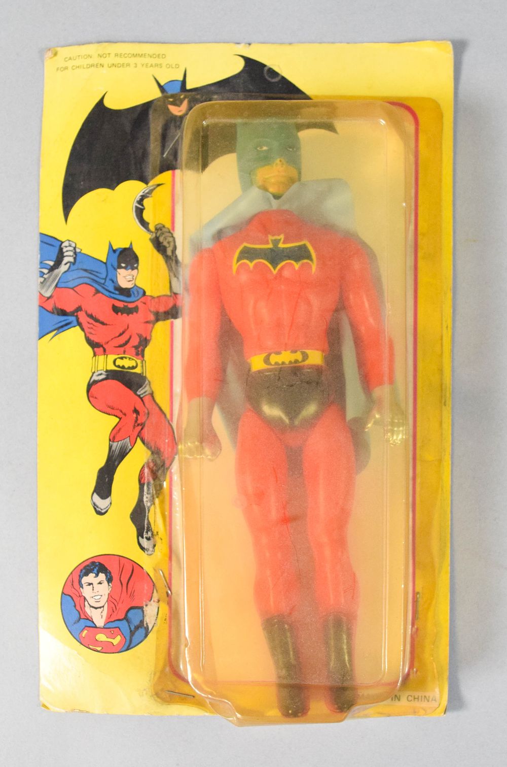 Lot 193: Vintage Unlicensed Batman Style Action Figure