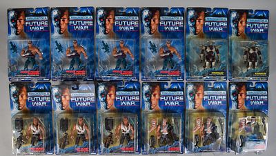 12 Kenner Terminator 2 Future War Action Figures. 12 Kenner action figures from the 1992 