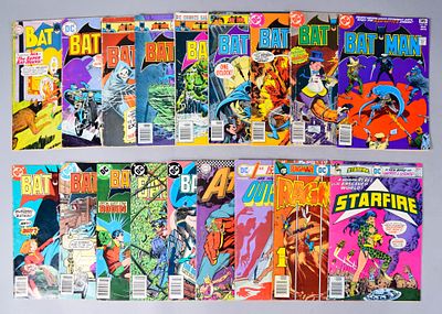 18 Comic Books Batman Atom Outsiders. DC Comics: Batman 158, 264, 267, 276, 277, 280, 284, 287 
