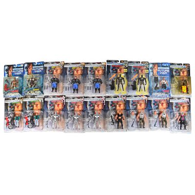 18 Kenner Terminator 2 Action Figures c. 1991-1992. 18 original action figures from the Kenner 