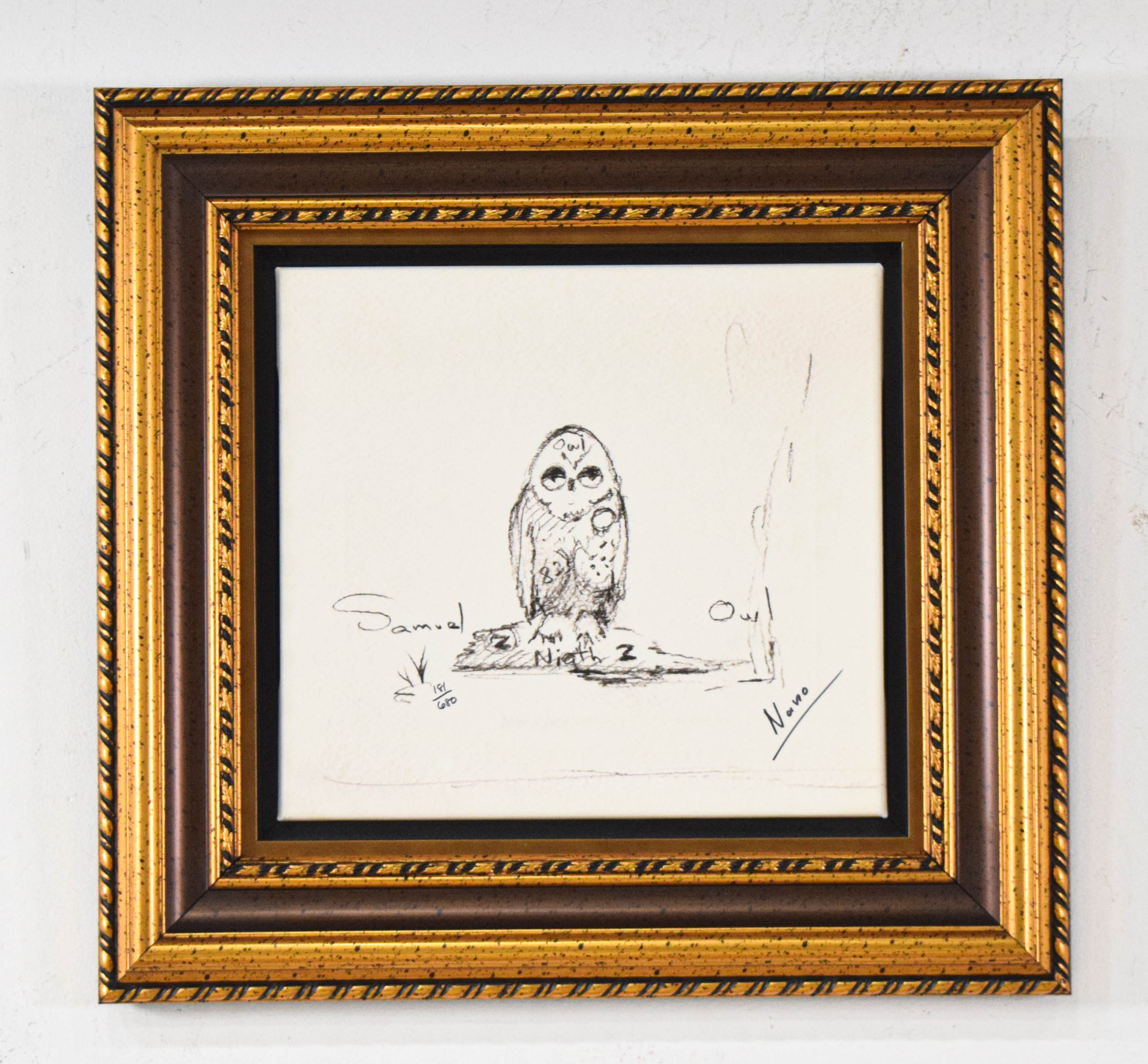 Nano Lopez Bronze Sculpture and Giclee Samuel the Poet