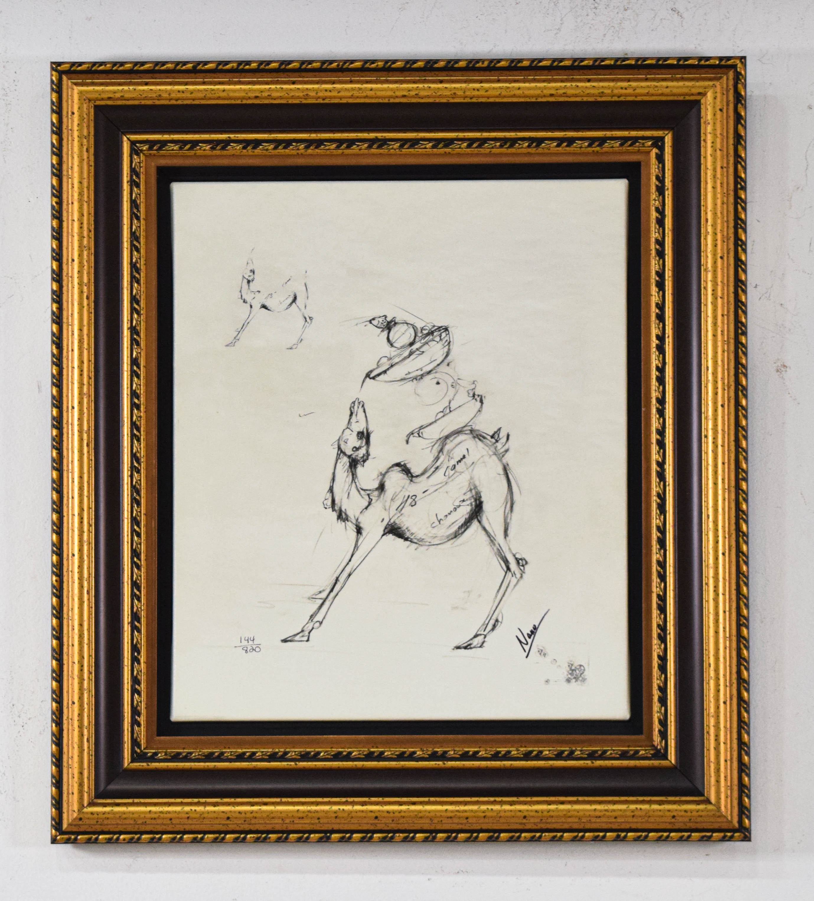 Nano Lopez Bronze Sculpture and Giclee Phillippe III Jr