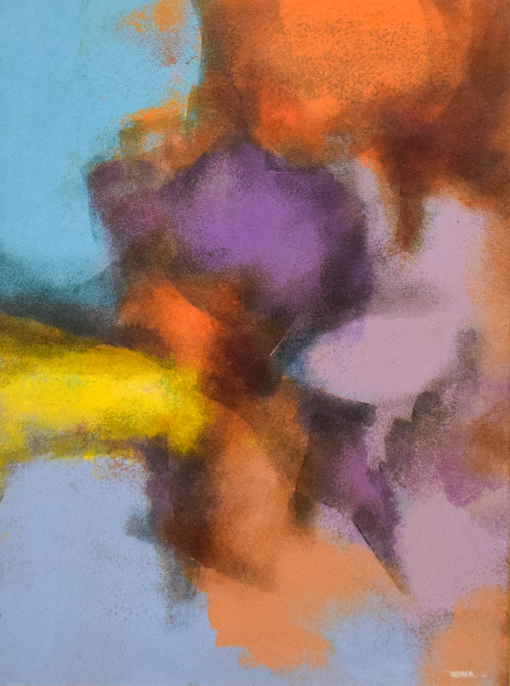 Leonardo Nierman Oil on Board Oracle #2
