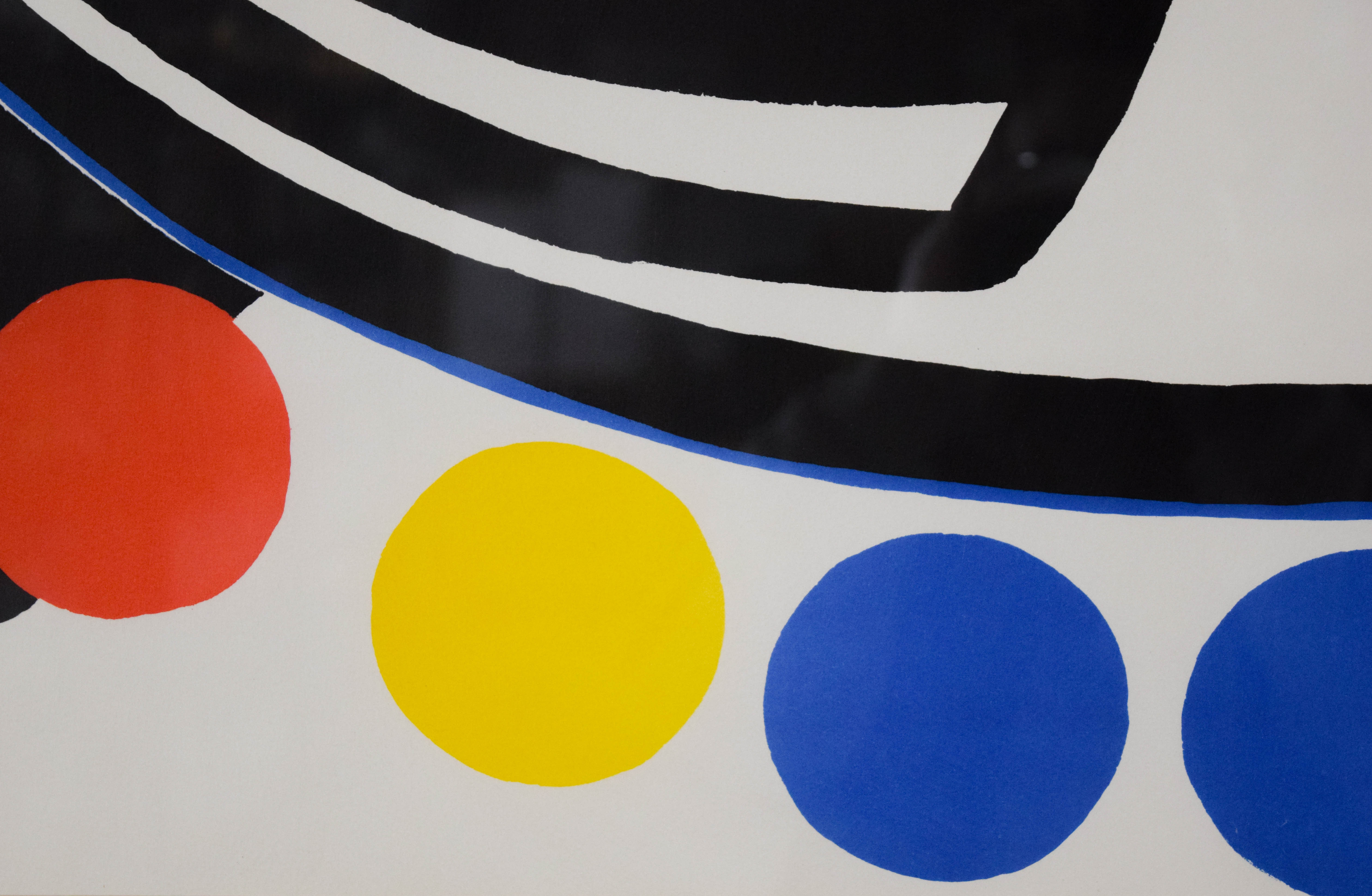 Alexander Calder Lithograph Abstract Composition