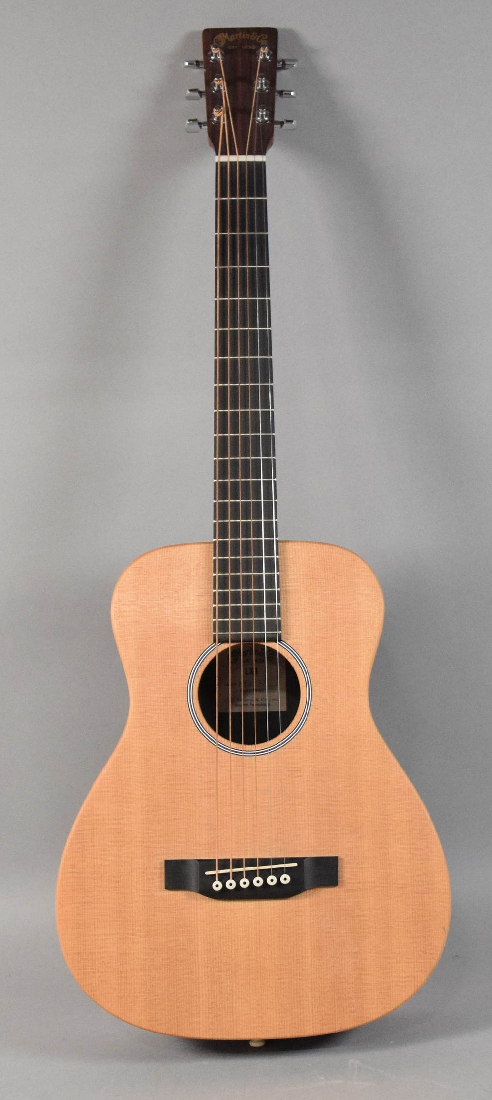 Lot 157: C.F. Martin and Co. LX1 Little Martin Acoustic Travel Guitar