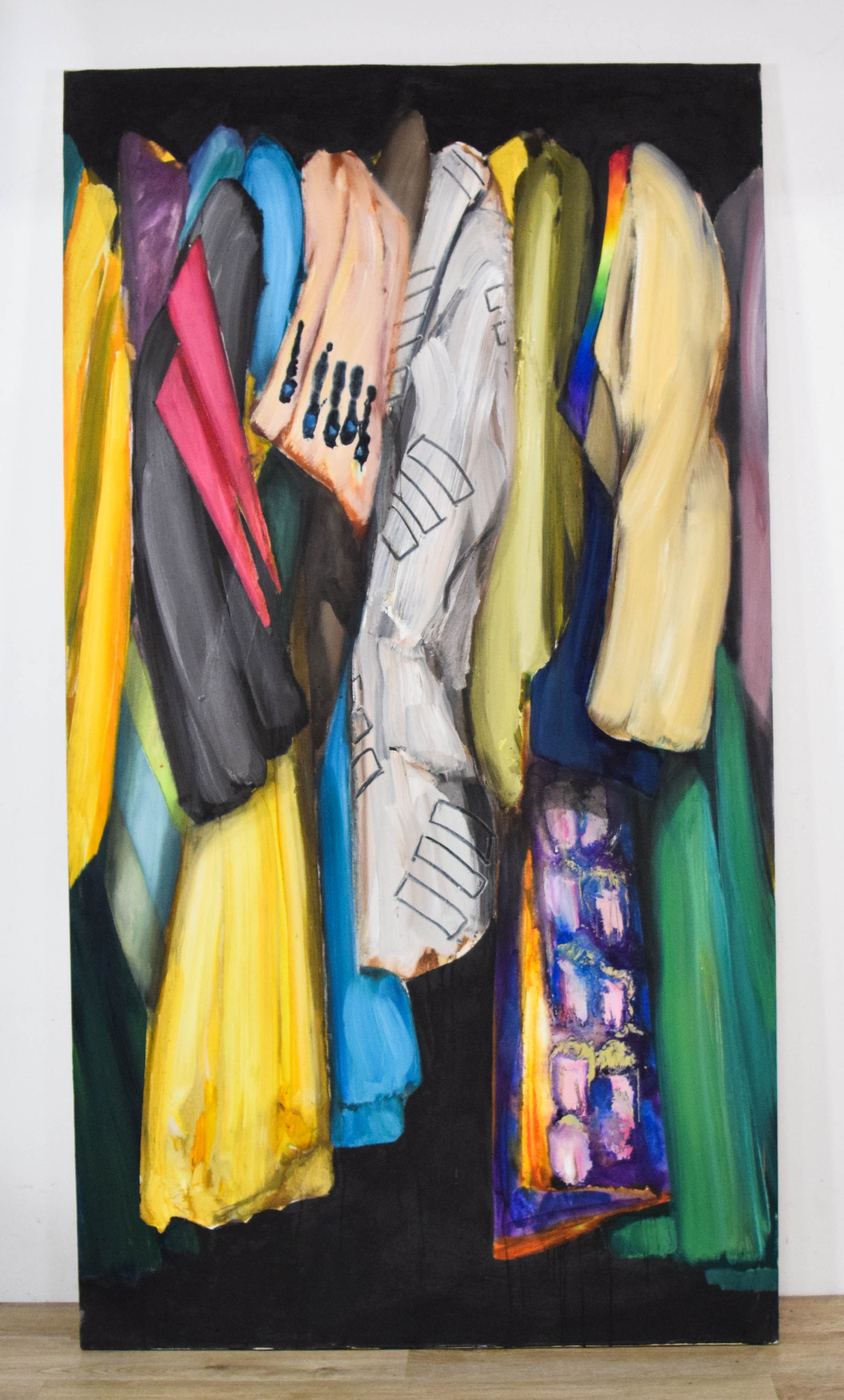 Colin Smith Oil on Canvas Wardrobe #29