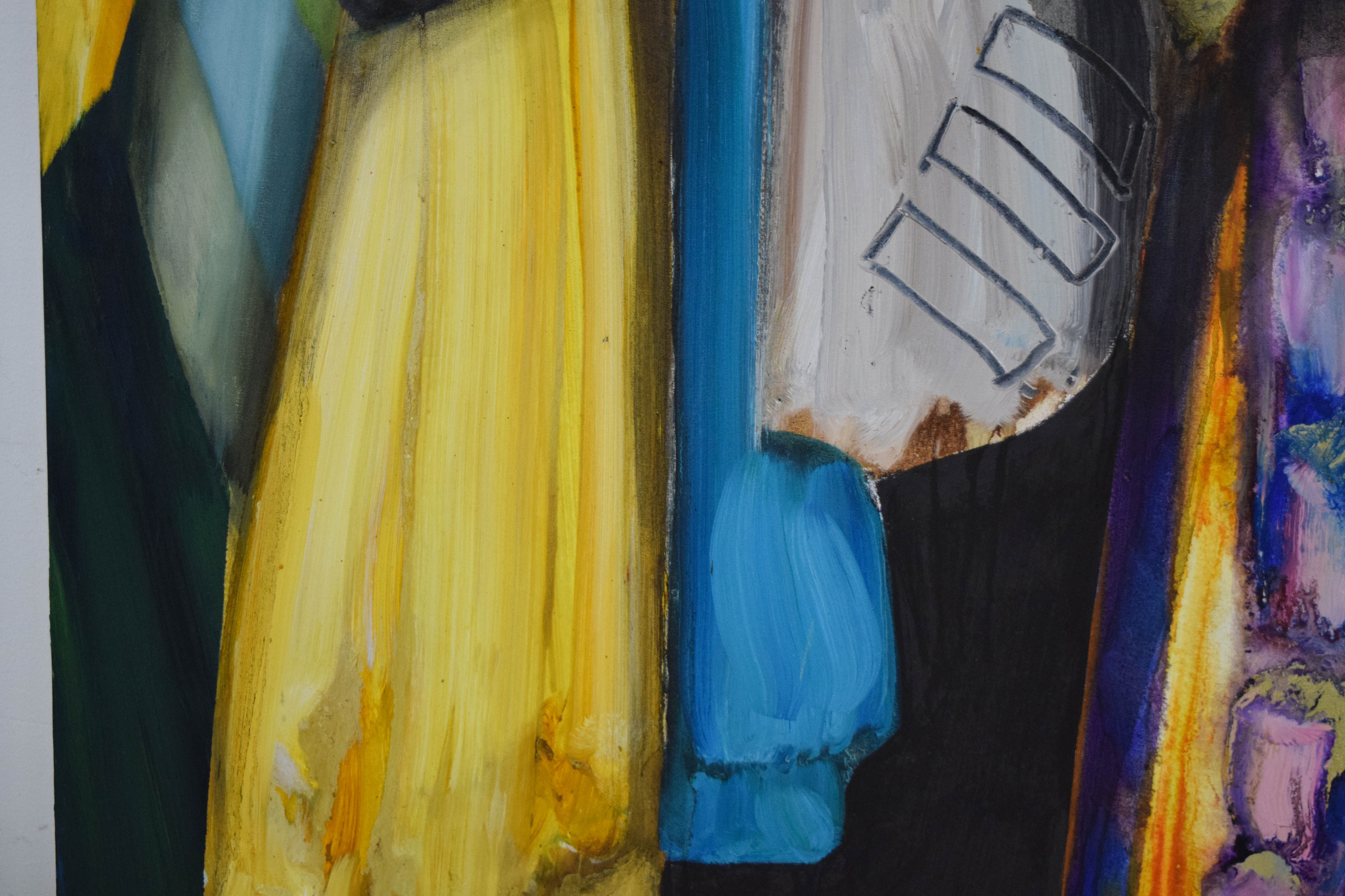 Colin Smith Oil on Canvas Wardrobe #29